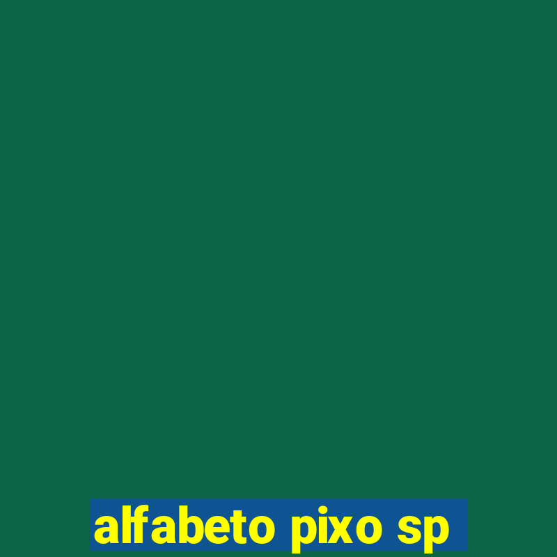 alfabeto pixo sp